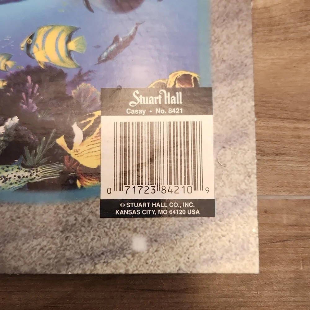 Stuart Hall Anthony Casay school folder oceans dolphins used condition from 1997